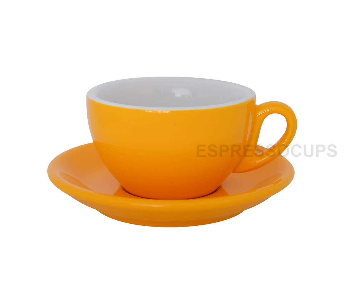 Coffee Cappuccino Cup & Saucer 200ml -Pottery