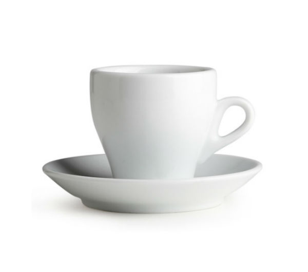 Red Espresso Cups Milano Nuova Point , made in Italy!